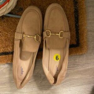 Tahari Women's Sude Loafers - Size 9
